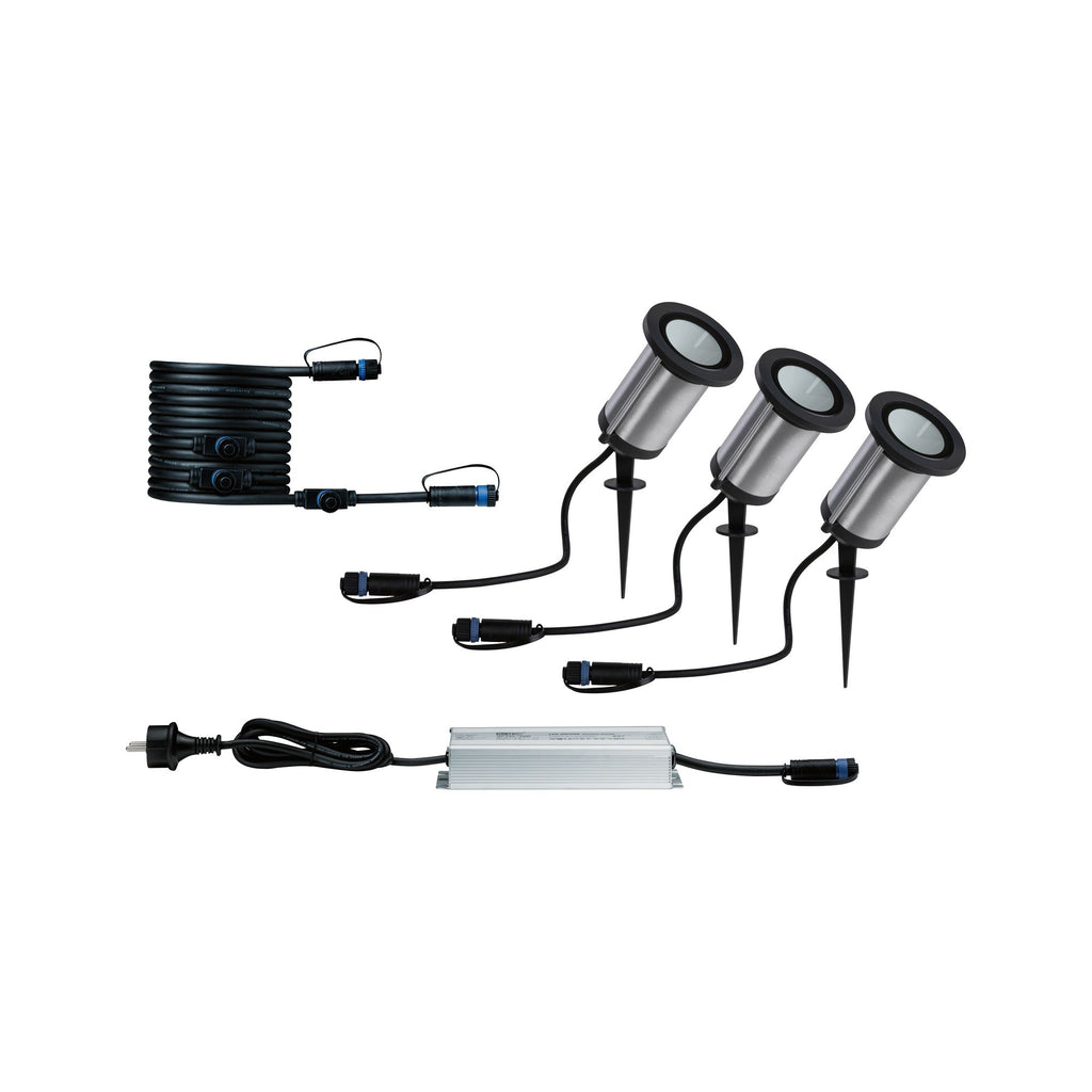 Paulmann Plug & Shine Basisset Spot Classic 3000K 3x6W 24V
