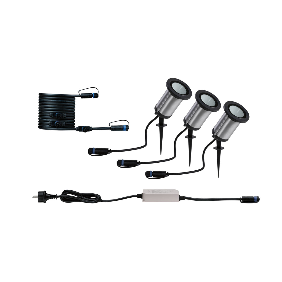 Paulmann Plug & Shine Basisset Spot Classic 3000K 3x6W 24V