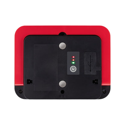 Paulmann Mobile Akku-Arbeitsleuchte Worklight 15W 6500 K Dimmbar Schwarz/Rot