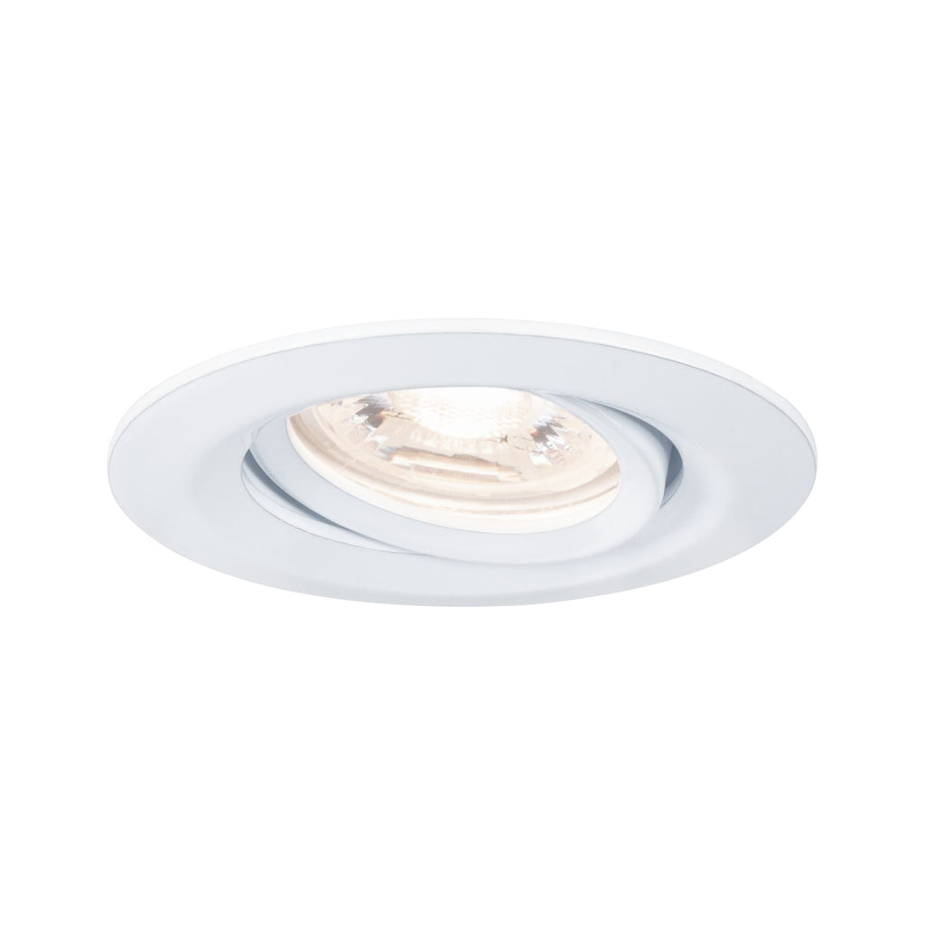 Paulmann EBL Nova mini Coin rund schwenkbar LED 1x4W 310lm Weiß matt/Alu