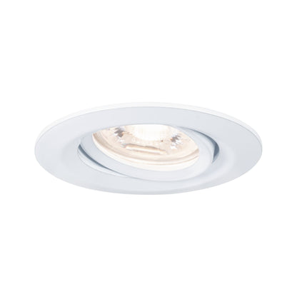 Paulmann EBL Nova mini Coin rund schwenkbar LED 1x4W 310lm Weiß matt/Alu