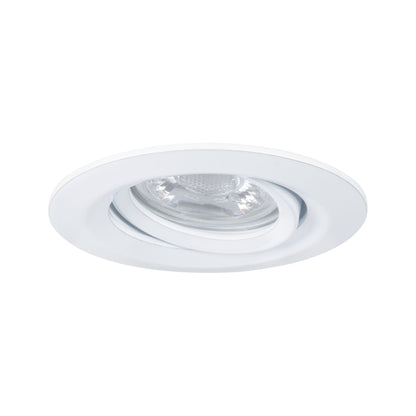 Paulmann EBL Nova mini Coin rund schwenkbar LED 1x4W 310lm Weiß matt/Alu