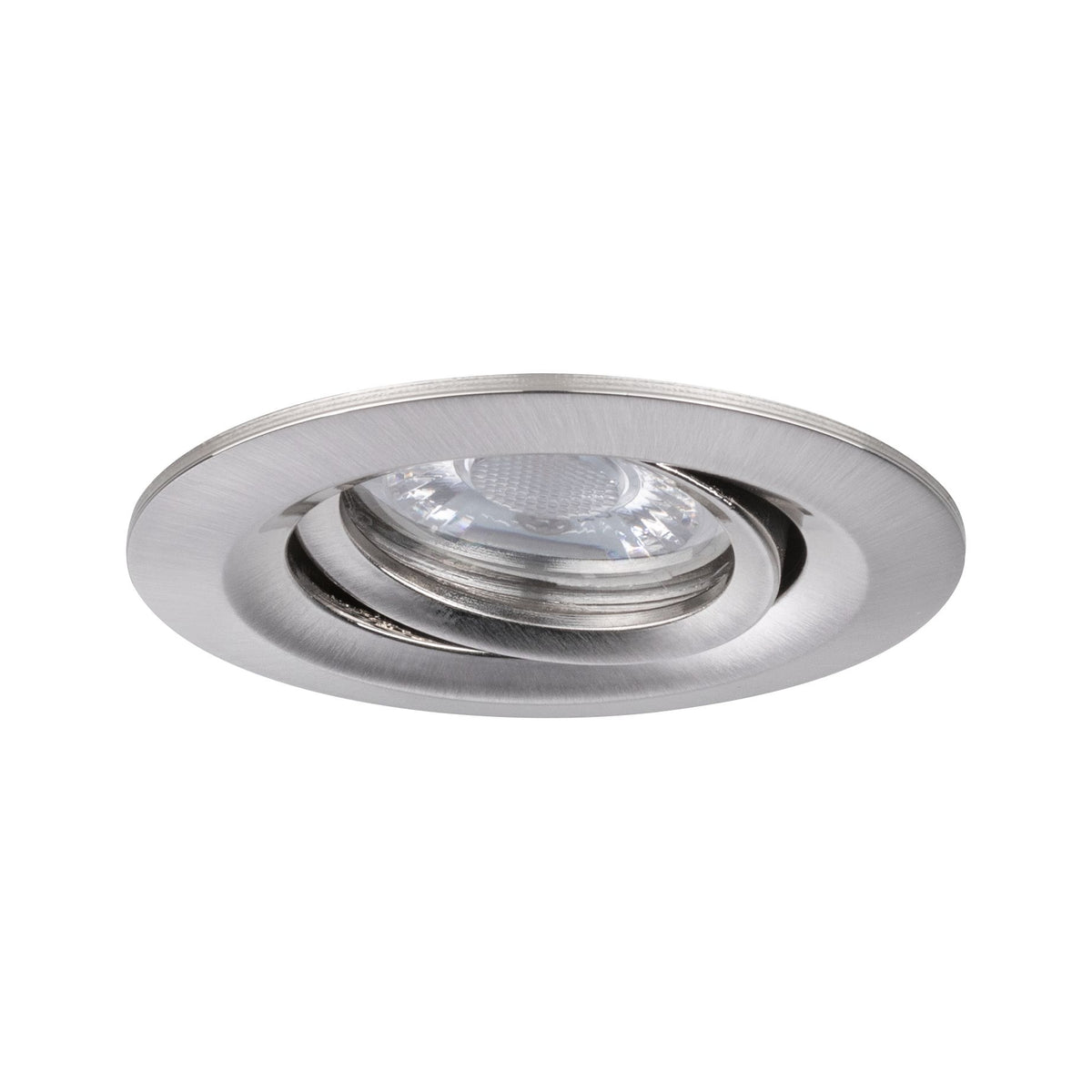 Paulmann EBL Nova mini Coin rund schwenkbar LED 1x4W 310lm Eisen gebürstet/Alu