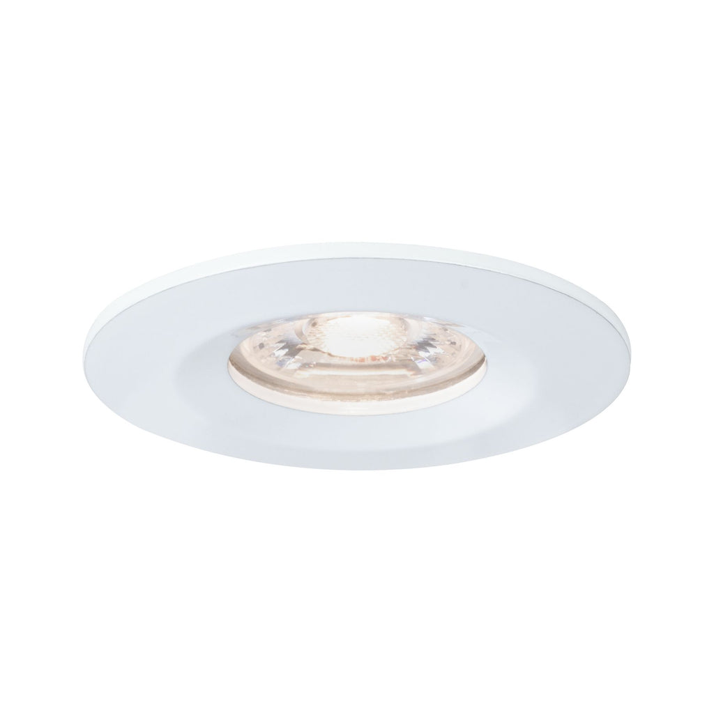 Paulmann EBL Nova mini Coin rund starr IP44 LED 1x4W 310lm Weiß matt/Alu