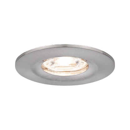 Paulmann EBL Nova mini Coin rund starr IP44 LED 1x4W 310lm Eisen geb/Alu
