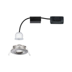 Paulmann EBL Nova mini Coin rund starr IP44 LED 1x4W 310lm Eisen geb/Alu