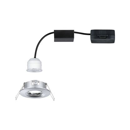Paulmann EBL Nova mini Coin rund starr IP44 LED 1x4W 310lm Chrom/Alu