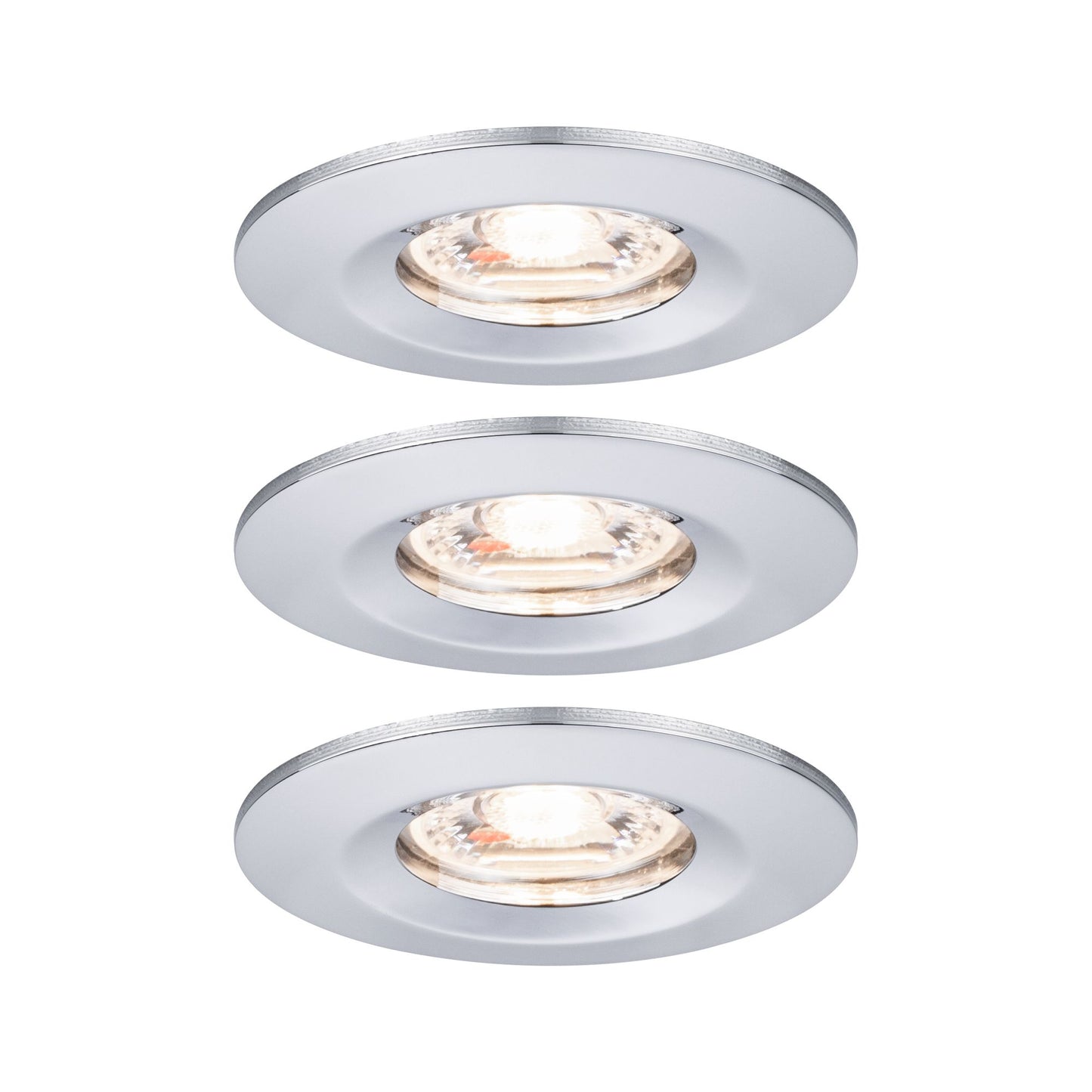 Paulmann EBL Nova mini Coin rund starr IP44 LED 3x4W 310lm Chrom/Alu