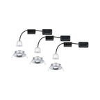 Paulmann EBL Nova mini Coin rund starr IP44 LED 3x4W 310lm Chrom/Alu