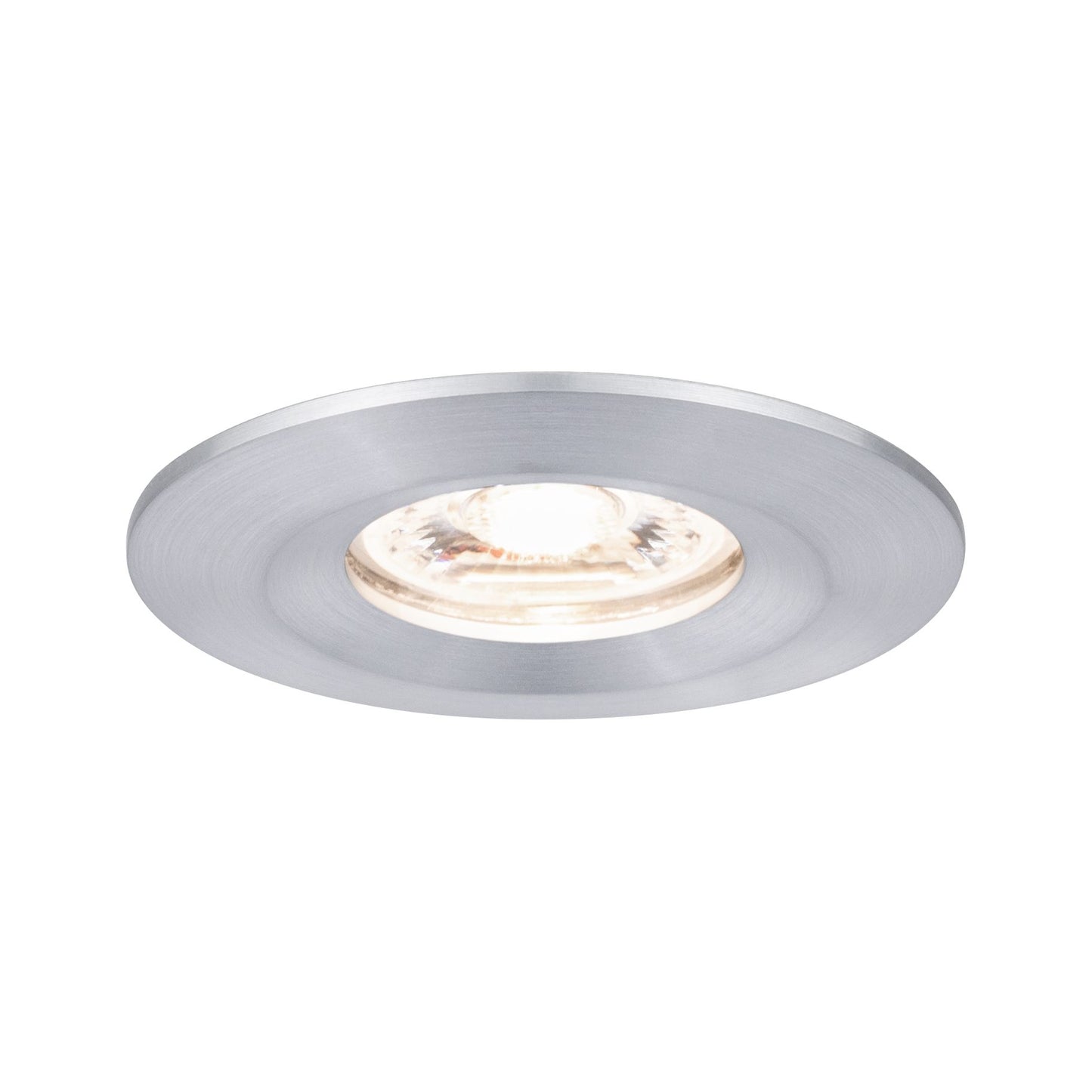 Paulmann EBL Nova mini Coin rund starr IP44 LED 1x4W 310lm Alu gedreht/Alu