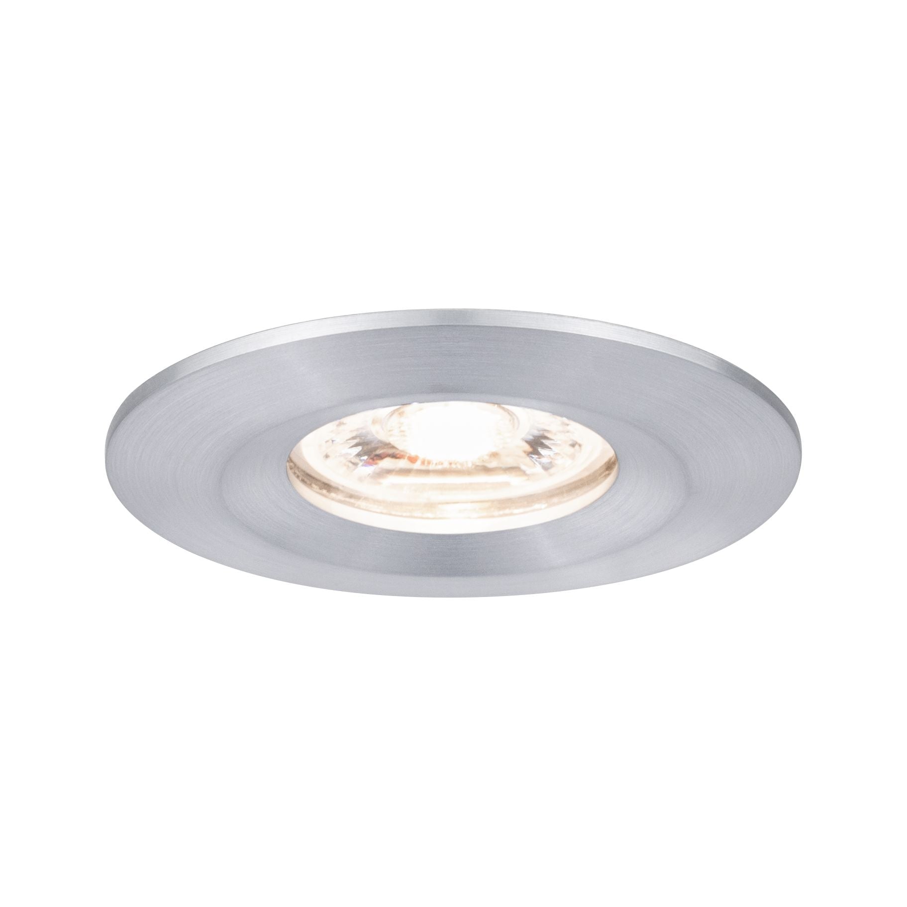 Paulmann EBL Nova mini Coin rund starr IP44 LED 1x4W 310lm Alu gedreht/Alu