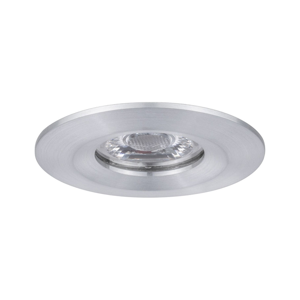 Paulmann EBL Nova mini Coin rund starr IP44 LED 1x4W 310lm Alu gedreht/Alu