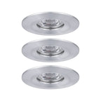 Paulmann EBL Nova mini Coin rund starr IP44 LED 3x4W 310lm Alu gedreht/Alu