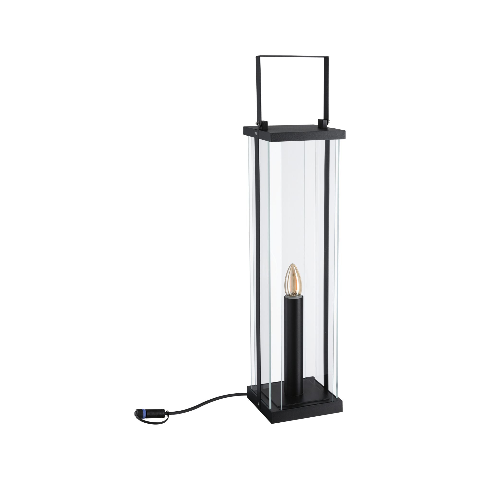 Paulmann Outdoor  Plug&Shine classic lantern 56 IP44 24V 56cm E14 1900K Anthrazit