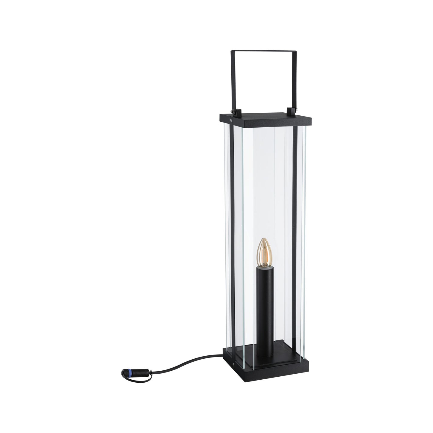Paulmann Outdoor  Plug&Shine classic lantern 56 IP44 24V 56cm E14 1900K Anthrazit