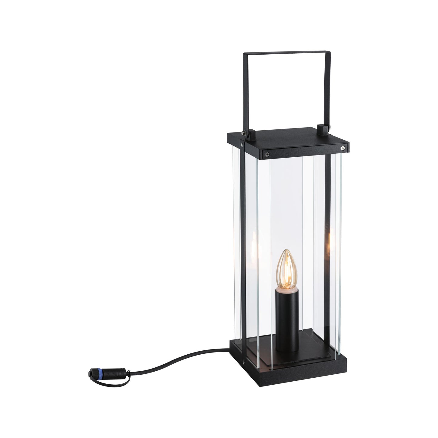Paulmann Outdoor  Plug&Shine classic lantern 40 IP44 24V 40cm E14 1900K Anthrazit