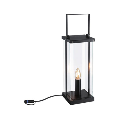 Paulmann Outdoor  Plug&Shine classic lantern 40 IP44 24V 40cm E14 1900K Anthrazit