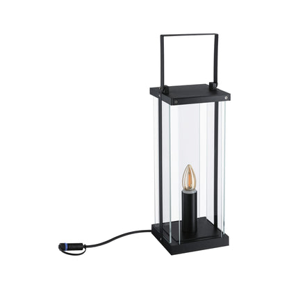 Paulmann Outdoor  Plug&Shine classic lantern 40 IP44 24V 40cm E14 1900K Anthrazit