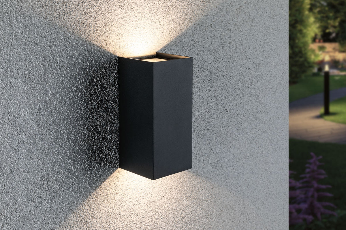 Paulmann Outdoor 230V ABL Flame 2x6W IP65 3000K Alu Dark Grey