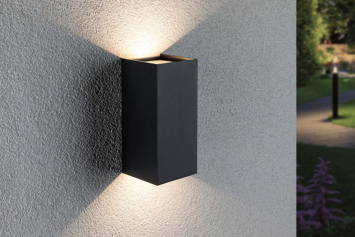 Paulmann Outdoor 230V ABL Flame 2x6W IP65 3000K Alu Dark Grey