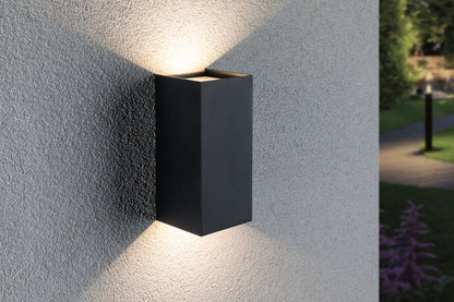 Paulmann Outdoor 230V ABL Flame 2x6W IP65 3000K Alu Dark Grey