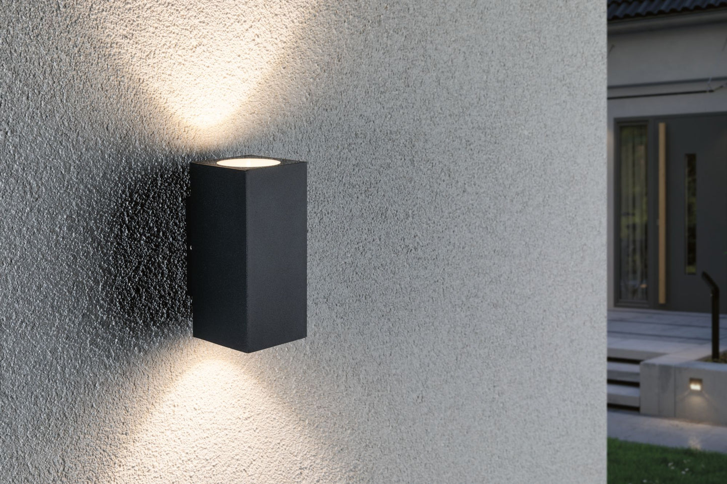 Paulmann Outdoor 230V ABL Flame 2x3W IP54 3000K Alu Dark Grey