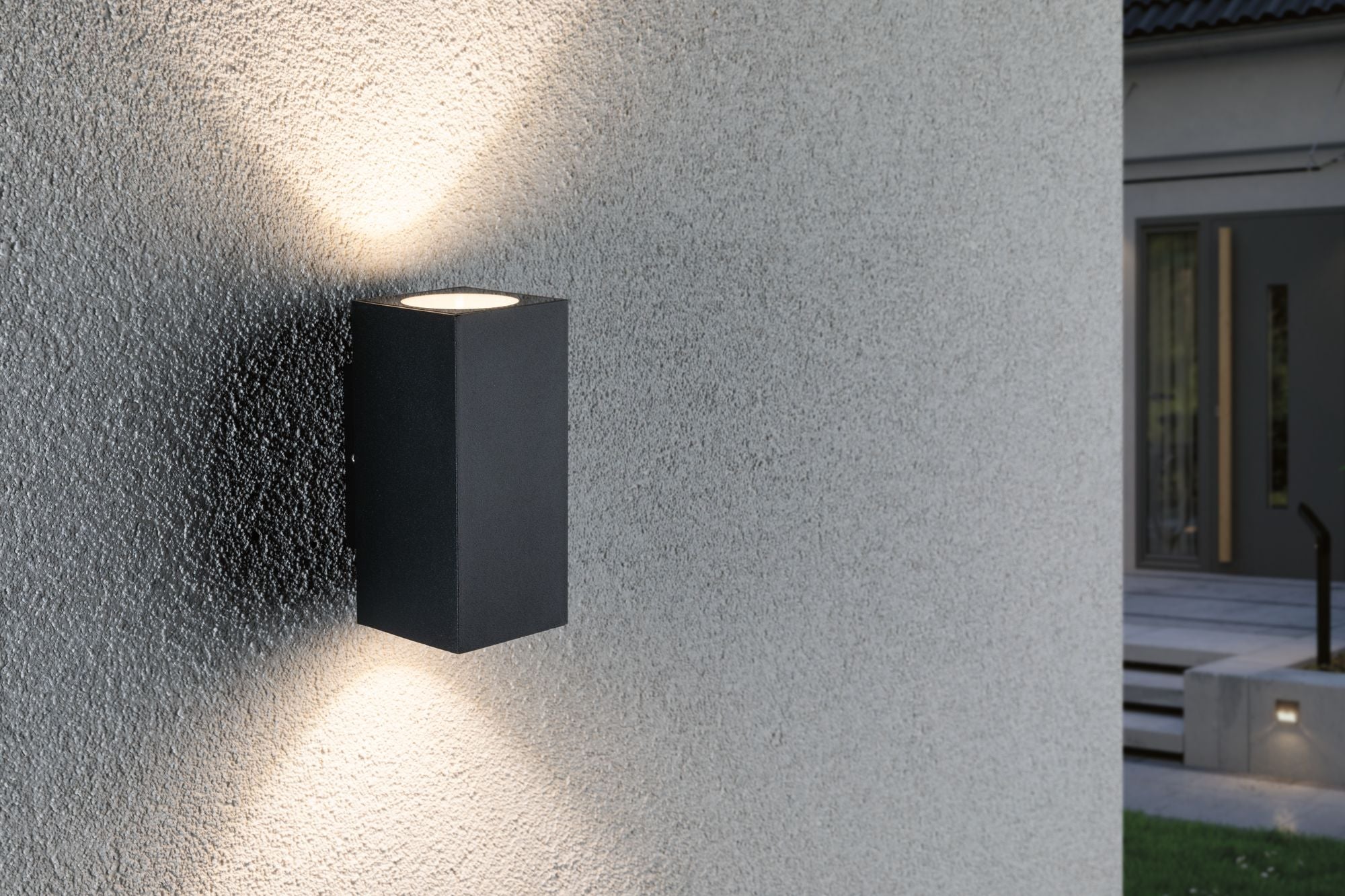 Paulmann Outdoor 230V ABL Flame 2x3W IP54 3000K Alu Dark Grey