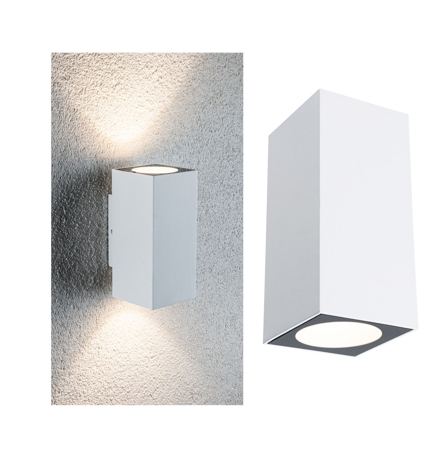 Paulmann Outdoor 230V ABL Flame 2x3W IP54 3000K Alu Signal White