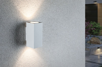 Paulmann Outdoor 230V ABL Flame 2x3W IP54 3000K Alu Signal White