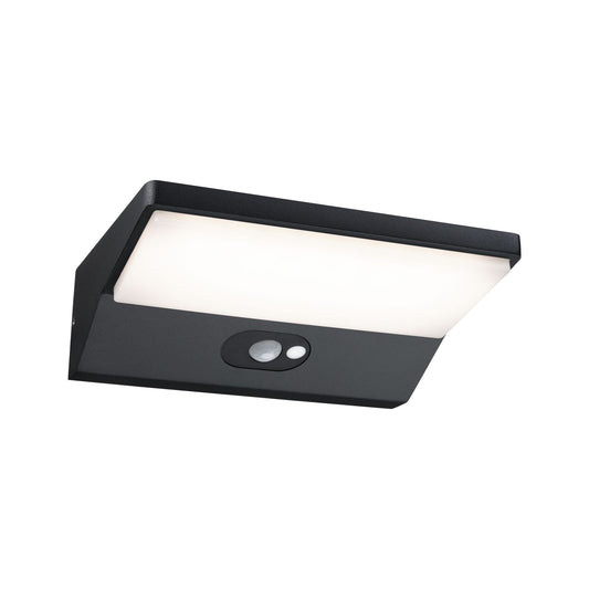 Paulmann Outdoor 230V Wall Lamp 9W IP54 3000K Alu Motion Detector