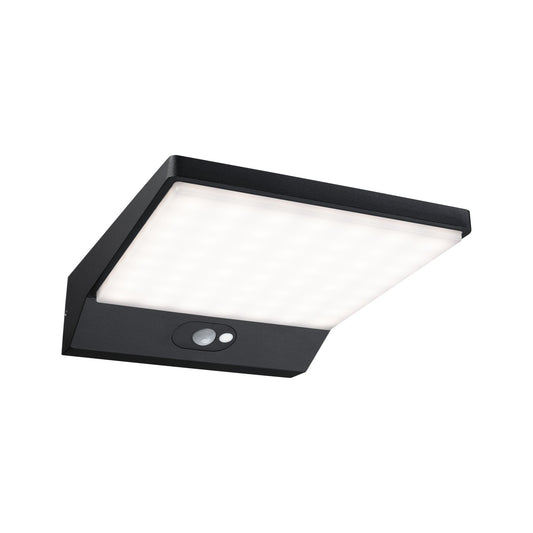 Paulmann Outdoor Solar Wall Lamp 5W IP54 3000K Alu Motion Detector