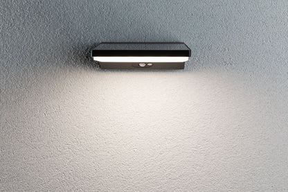 Paulmann Outdoor Solar Wall Lamp 5W IP54 3000K Alu Motion Detector