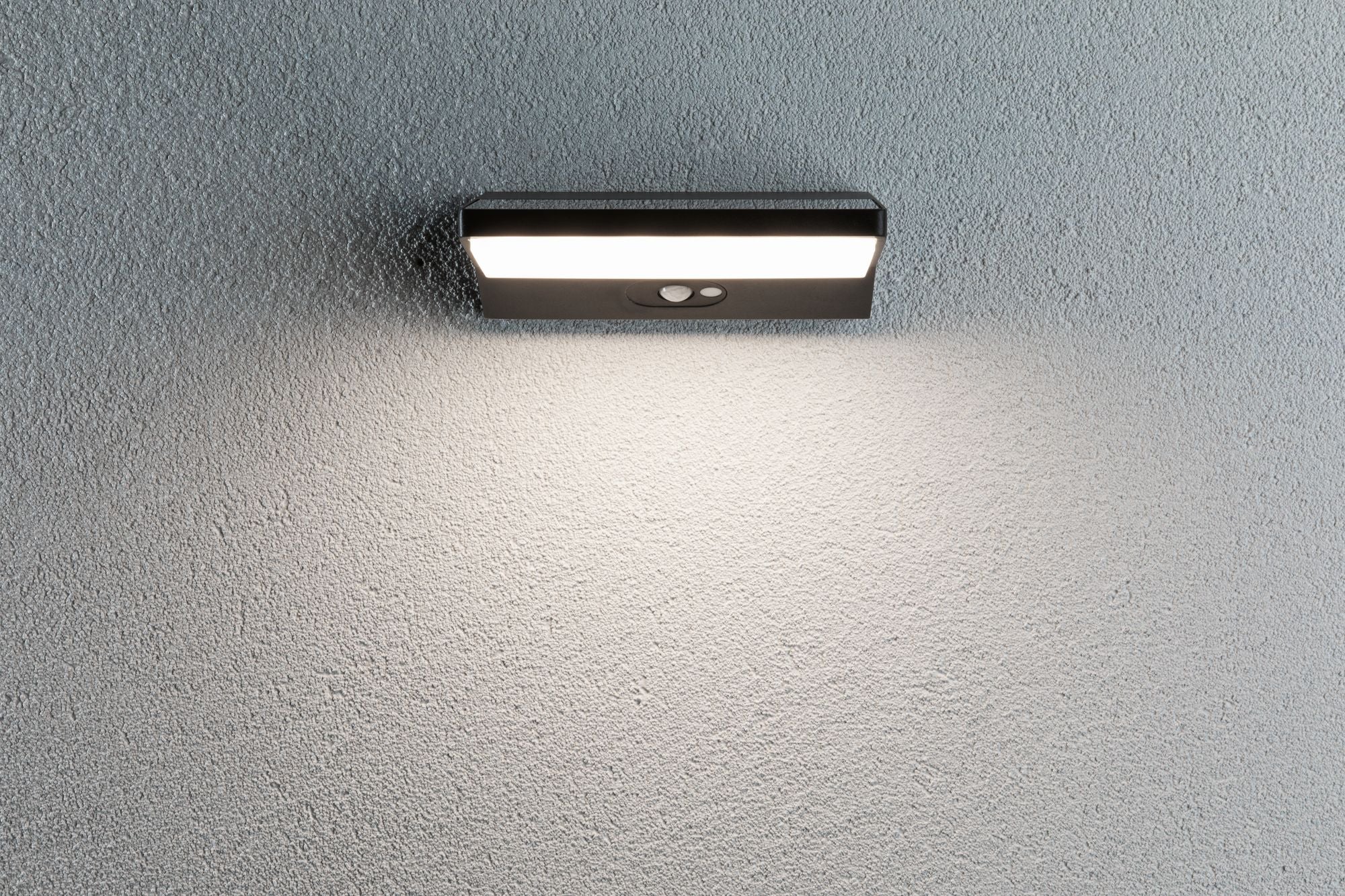 Paulmann Outdoor Solar Wall Lamp 3W IP54 3000K Alu Motion Detector