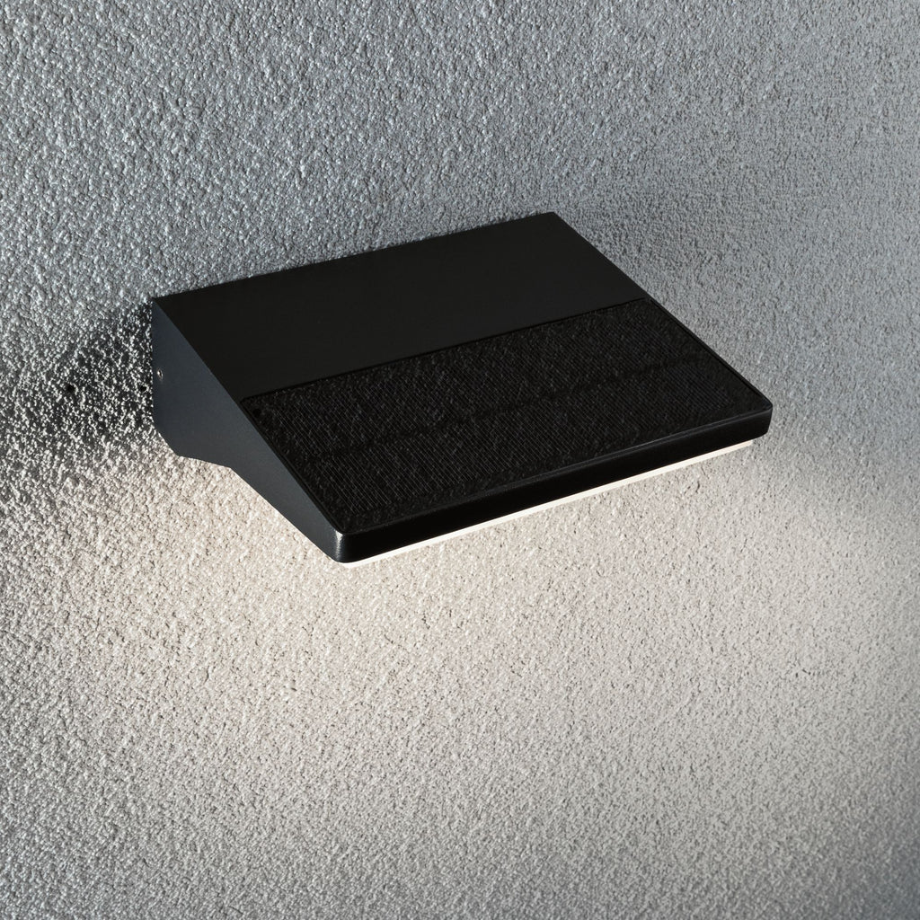 Paulmann Outdoor Solar Wall Lamp 3W IP54 3000K Alu Motion Detector