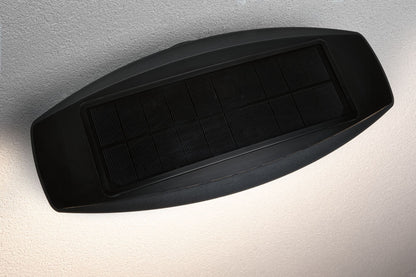 Paulmann Outdoor Solar Wandleuchte Kiran IP44 3000K 600lm Bewegungsmelder Anthrazit