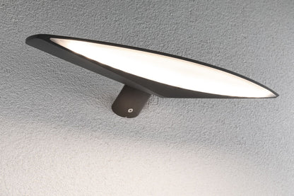 Paulmann Outdoor Solar Wandleuchte Kiran IP44 3000K 600lm Bewegungsmelder Anthrazit