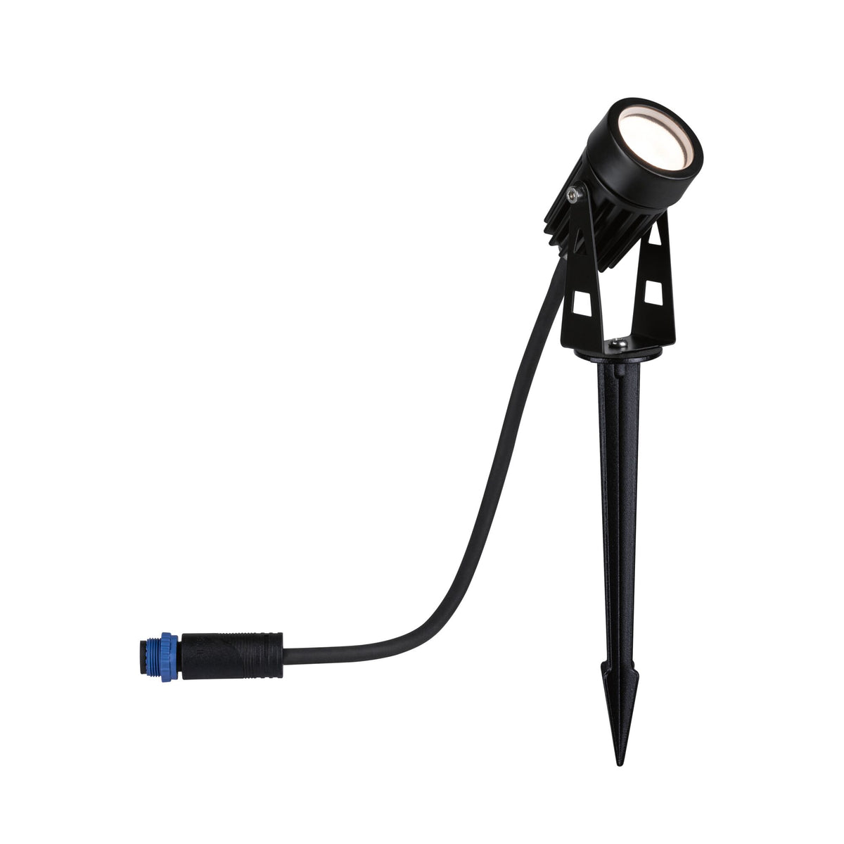 Paulmann Plug & Shine Basisset Spotleuchte IP65 2W Warmweiß inkl. Kabel, Trafo und Spot