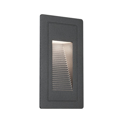 Paulmann Outdoor 230V Wand EBL High 2W IP65 3000K 105x60 Aluminium