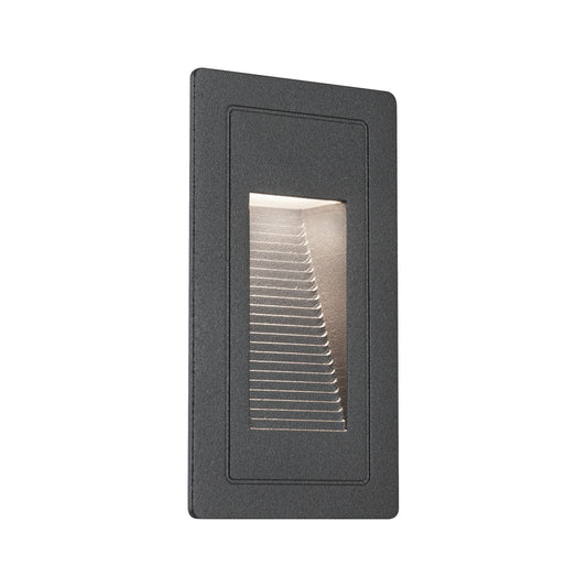 Paulmann Outdoor 230V Wand EBL High 2W IP65 3000K 105x60 Aluminium