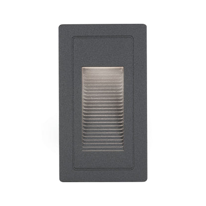 Paulmann Outdoor 230V Wand EBL High 2W IP65 3000K 105x60 Aluminium