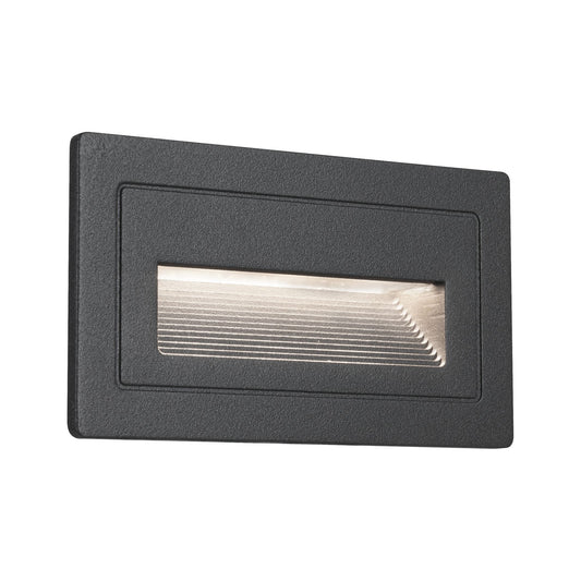 Paulmann Outdoor 230V Wand EBL Long 2W IP65 3000K 210x60 Aluminium