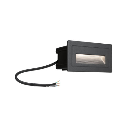 Paulmann Outdoor 230V Wand EBL Long 2W IP65 3000K 210x60 Aluminium