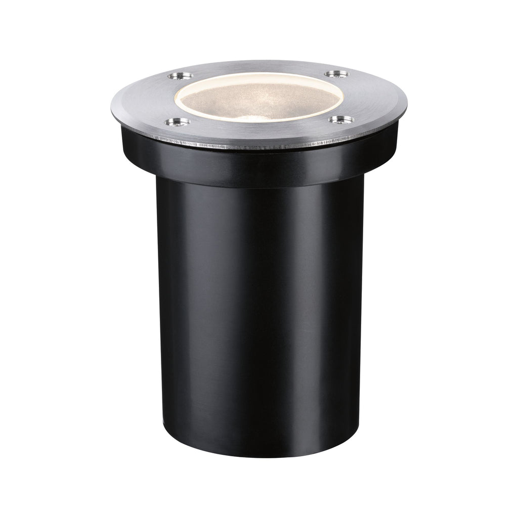 Paulmann Outdoor 230V EBL Floor GU10 IP65 rund D105mm Edelstahl ohne LM