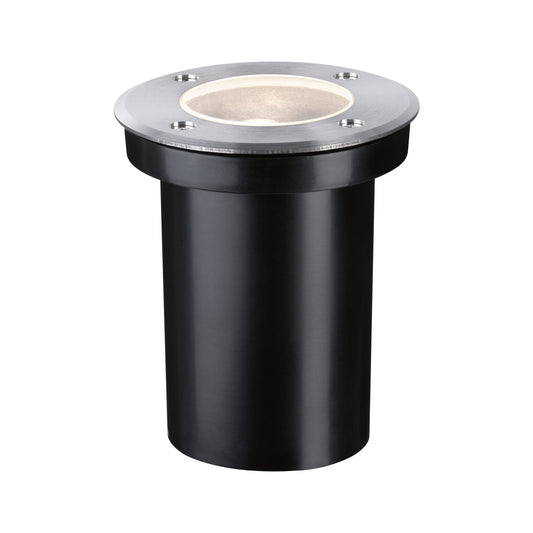 Paulmann Outdoor 230V EBL Floor GU10 IP65 rund D105mm Edelstahl ohne LM