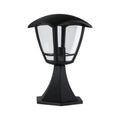 Paulmann Outdoor 230V Sockel Classic curved IP44 E27 Klarglas/Schwarz ohne LM