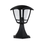Paulmann Outdoor 230V Sockel Classic curved IP44 E27 Klarglas/Schwarz ohne LM