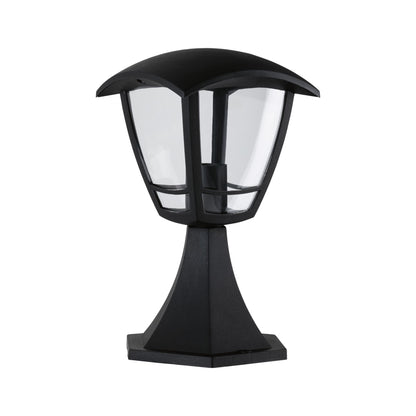 Paulmann Outdoor 230V Sockel Classic curved IP44 E27 Klarglas/Schwarz ohne LM
