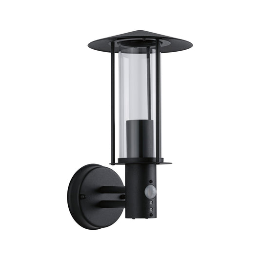 Paulmann Outdoor 230V Wandleuchte Classic Sensor IP44 E27 Metall/Glas Dark Grey