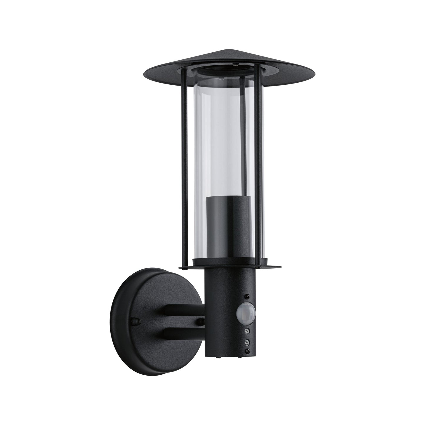 Paulmann Outdoor 230V Wandleuchte Classic Sensor IP44 E27 Metall/Glas Dark Grey