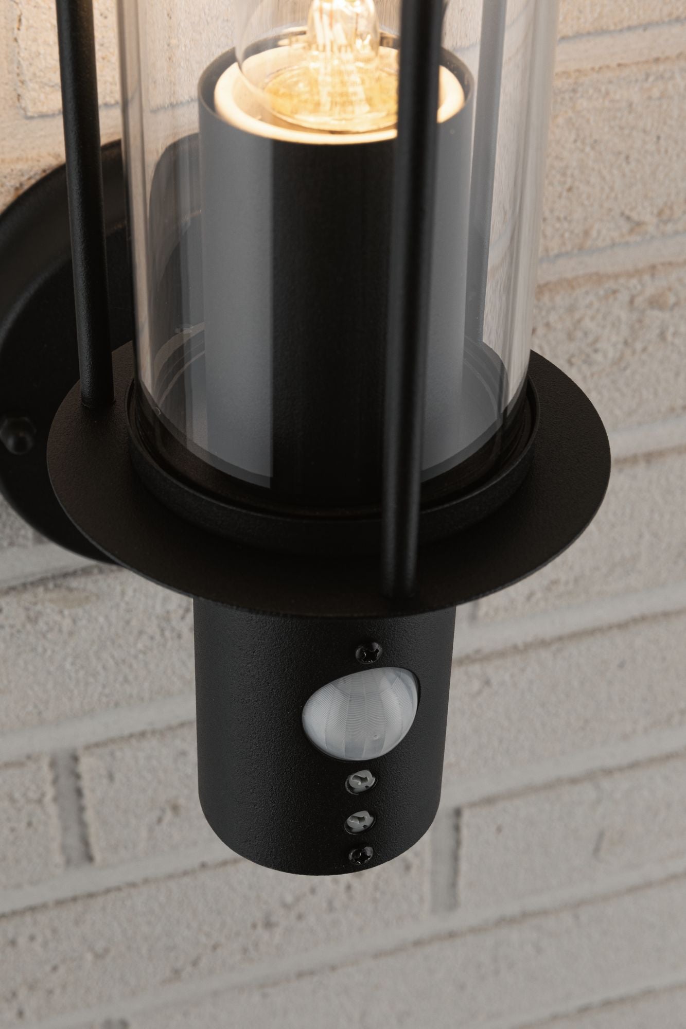 Paulmann Outdoor 230V Wandleuchte Classic Sensor IP44 E27 Metall/Glas Dark Grey